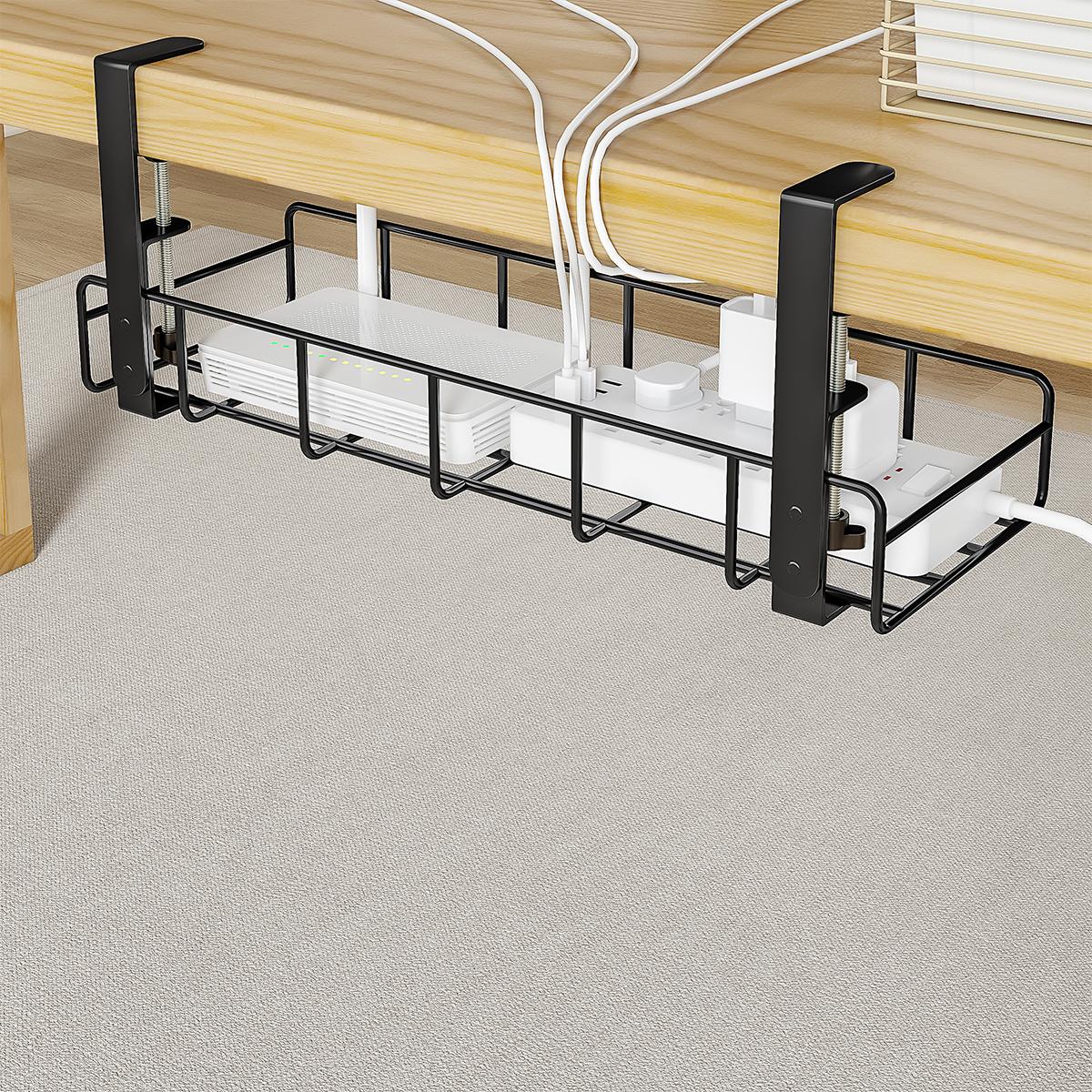 Gaming Accessories Organizer - Deliksiz Masa Altı Kablo Yönetim Tepsisi