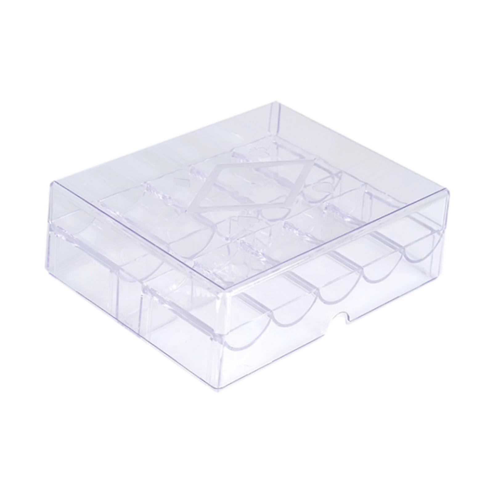 Gaming Accessories Organizer - Akrilik Şeffaf Çip Kutusu Çip Taşıyıcı