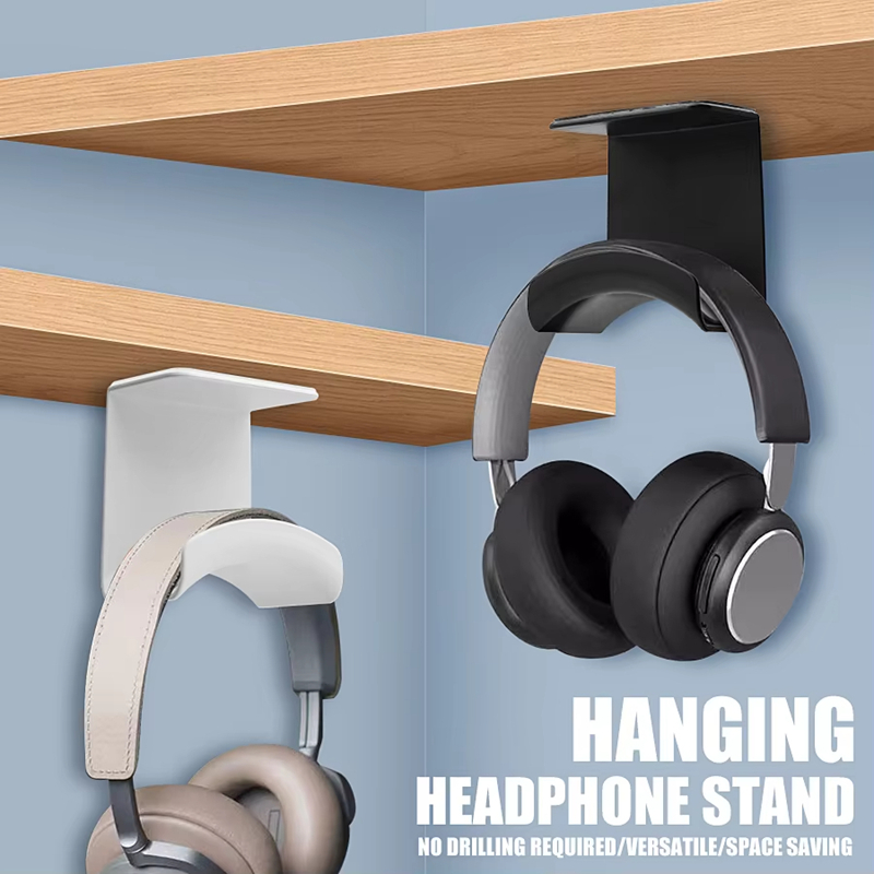 Gaming Accessories Sale - Evrensel Kulaklık Standı Yapışkanlı Plastik Duvar
