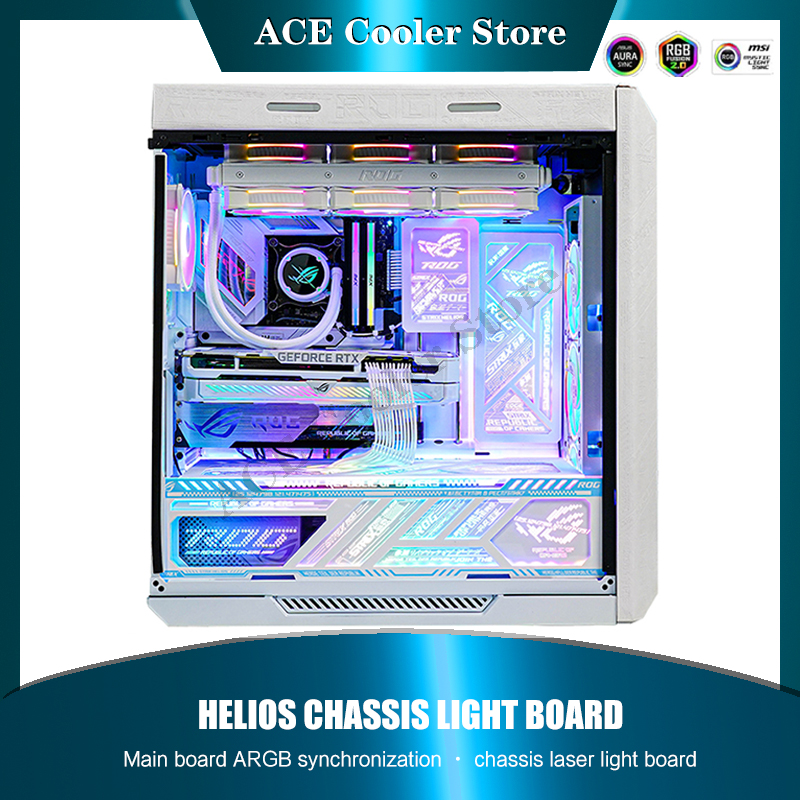Gaming Accessories Lights - RGB Ayna PC Kasa Arka Plaka
