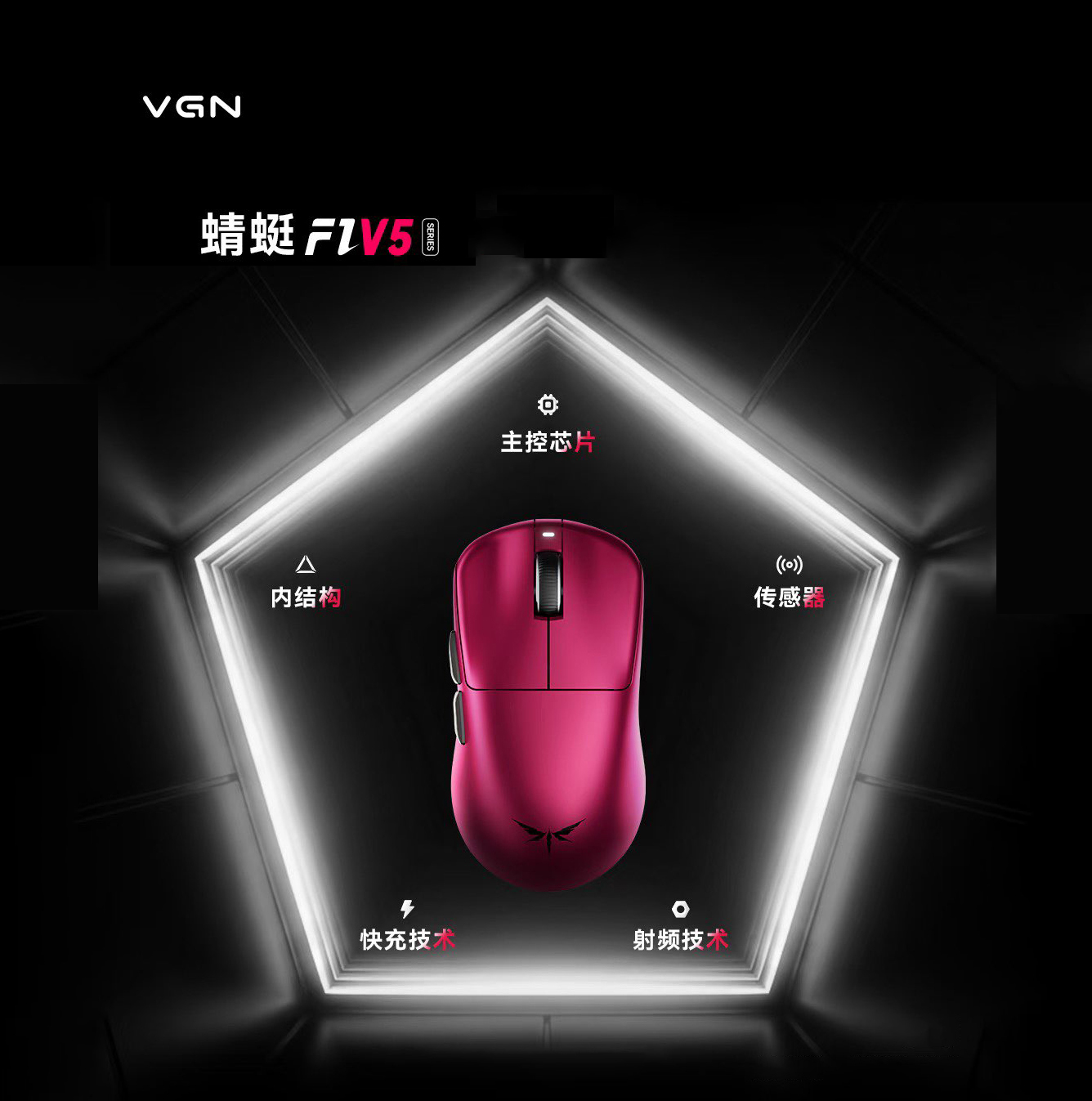 Keyboard Switch Tester - VGN Dragonfly F1 V5 Hafif Kablosuz