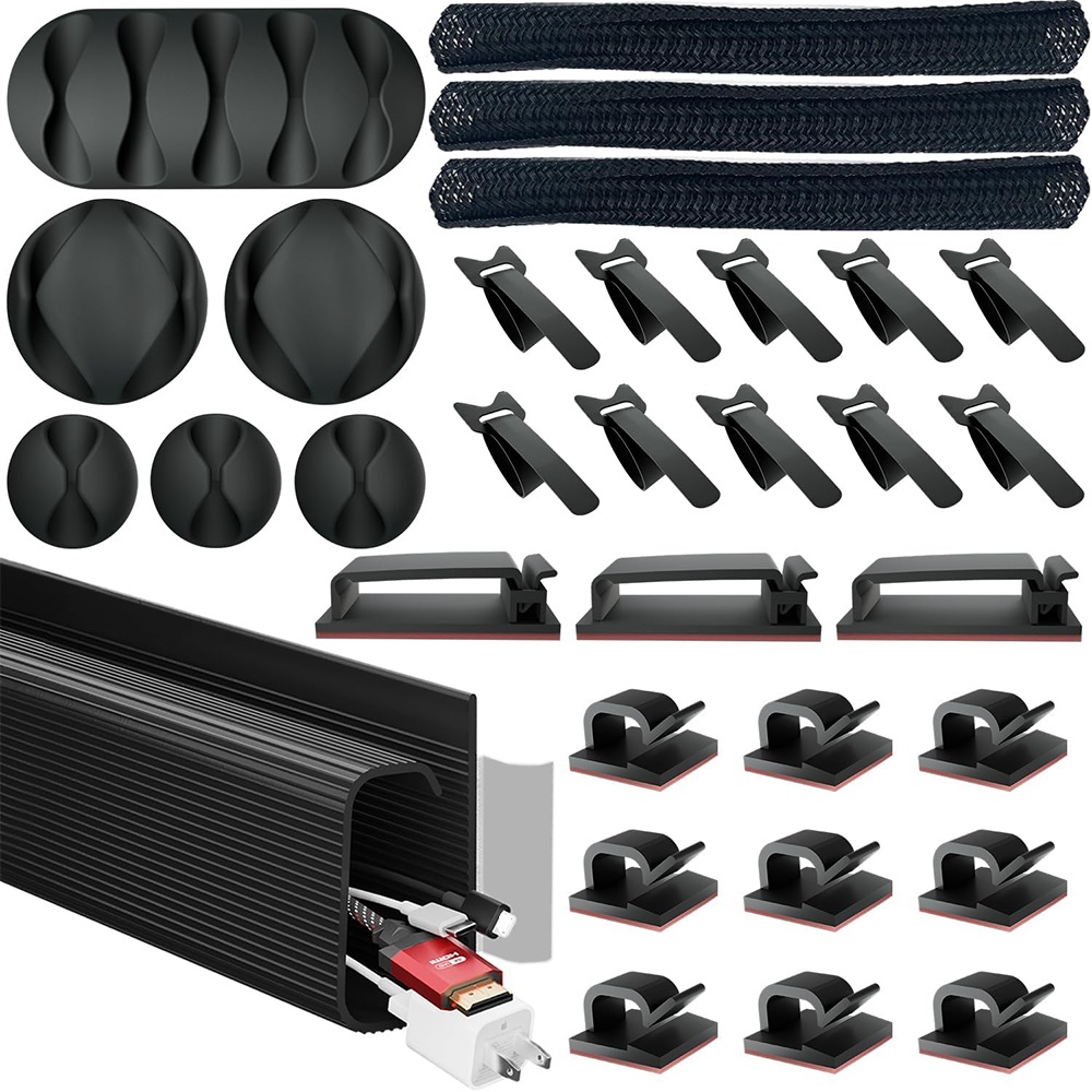 Sleeved Cable Kit - 32 adet masa altında kablo yönetimi