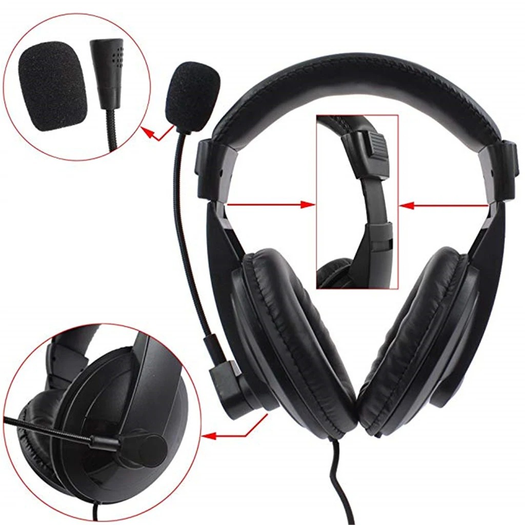 Gaming Accessories Sale - 2Pin Baofeng oyun kablolu kulaklıklar kulaklık