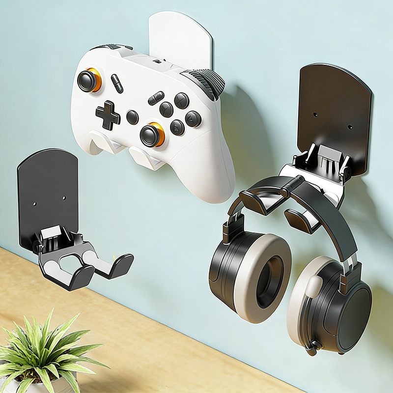 Gaming Accessories Holder - Duvara Monte Oyun Kumandası Braketi Tabanı