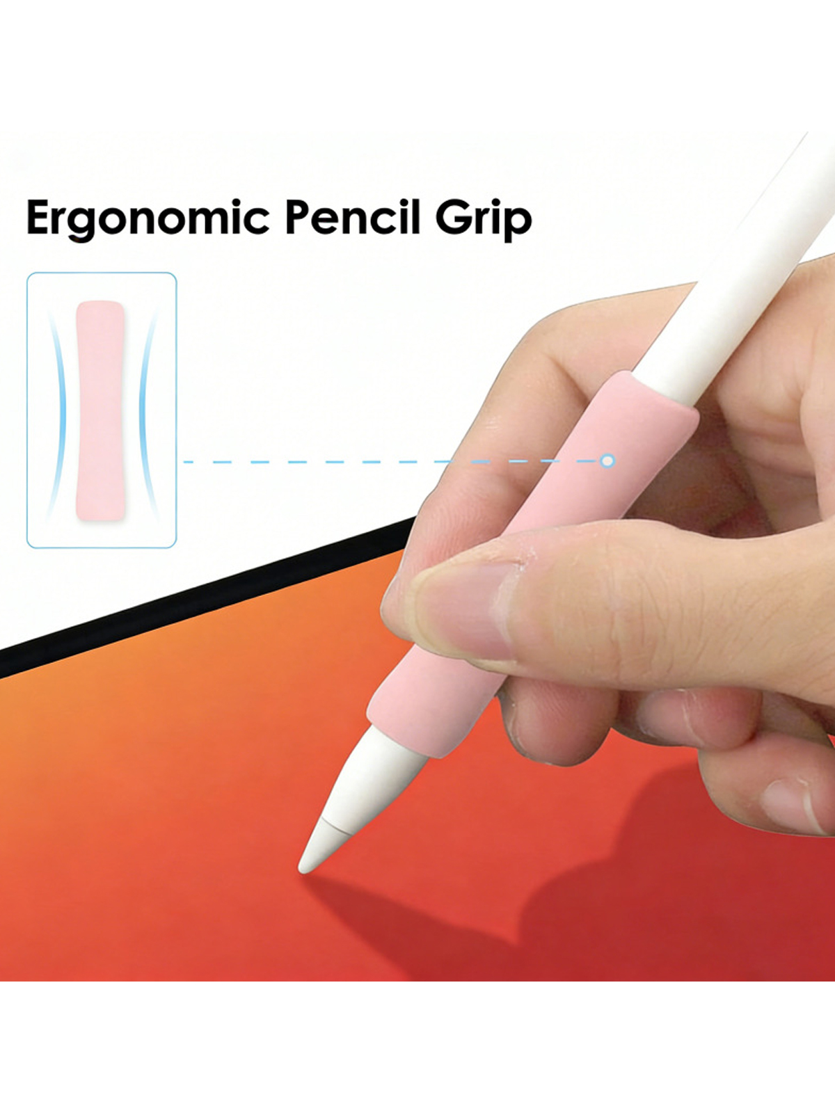 Controller Grip Cover - Apple Pencil için uygun, Dokunmaya Duyarlı