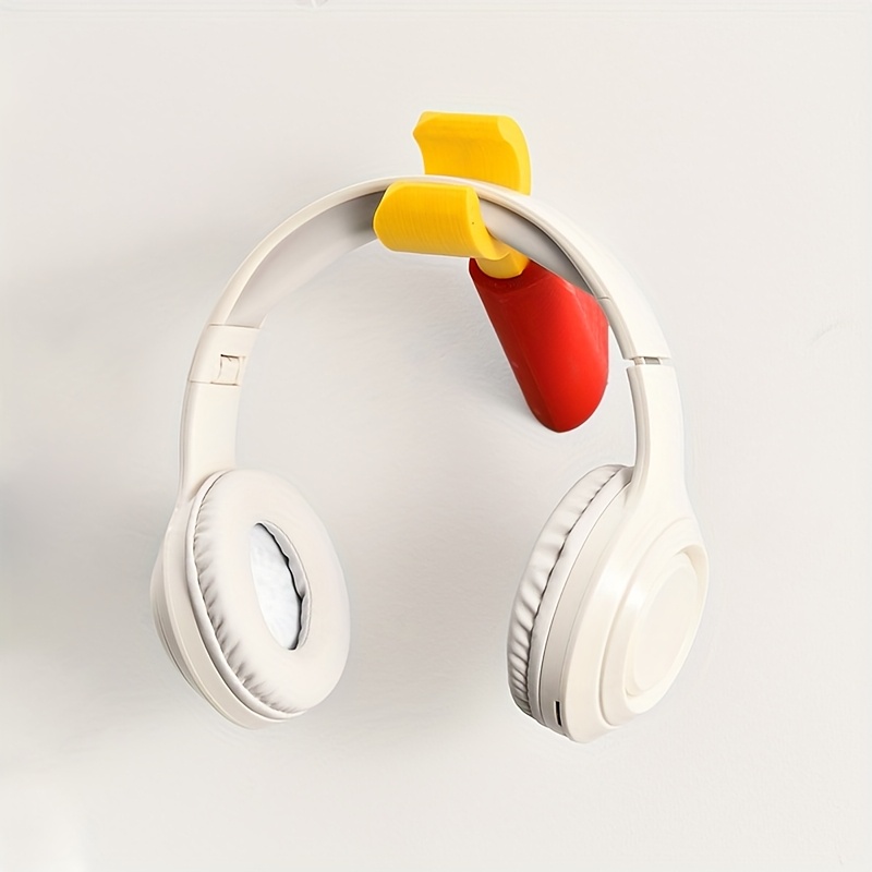 Gaming Accessories Holder - Sevimli Ördek Gagası Klipsli Kendinden Yapışkanlı