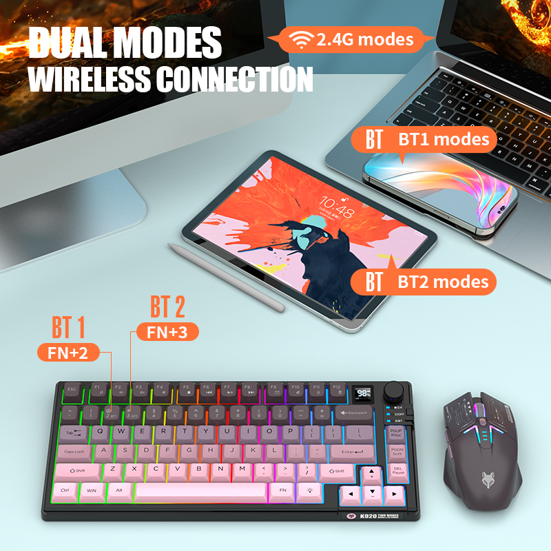 Çift modlu (2.4G+Bluetooth) kl - Gaming Accessories Uk incelemesi ve fiyatı