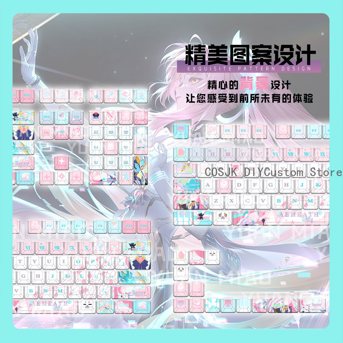 122 Tuşları Anime Wuthering Wa - Gaming Accessories Anime incelemesi ve fiyatı