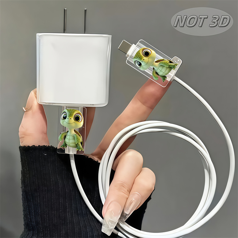 2D Düz 2 Adet Sevimli Karikatü - Sleeved Cable Kit incelemesi ve fiyatı