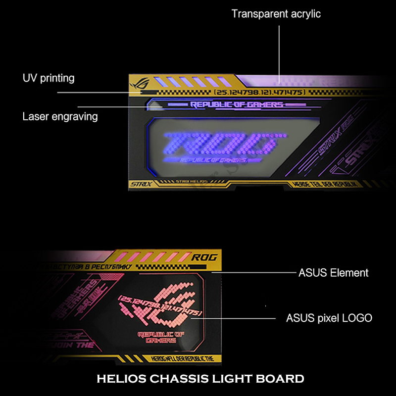 RGB Ayna PC Kasa Arka Plaka Pa - Gaming Accessories Lights incelemesi ve fiyatı