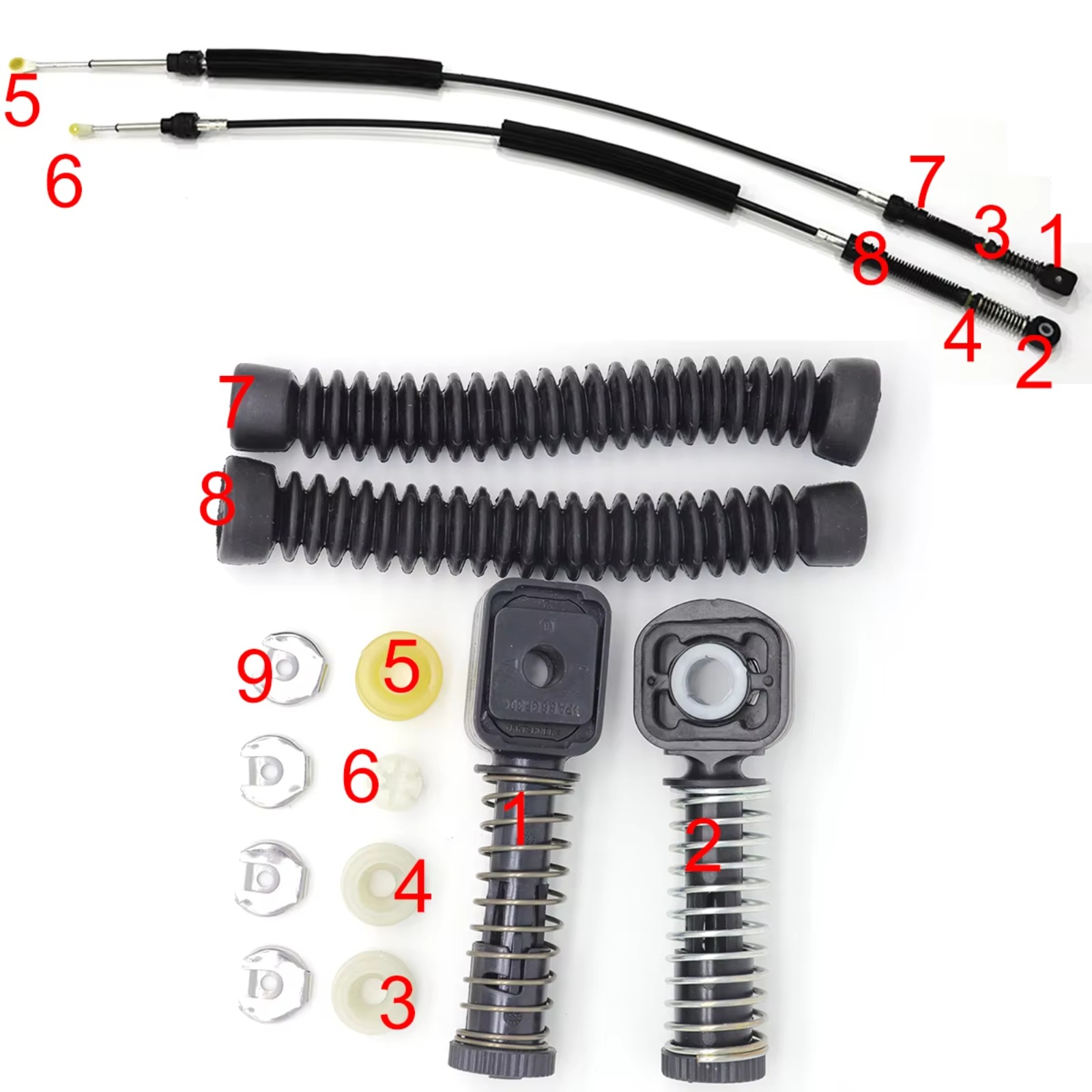 Manuel Vites Değiştirme Seçici - Sleeved Cable Kit incelemesi ve fiyatı