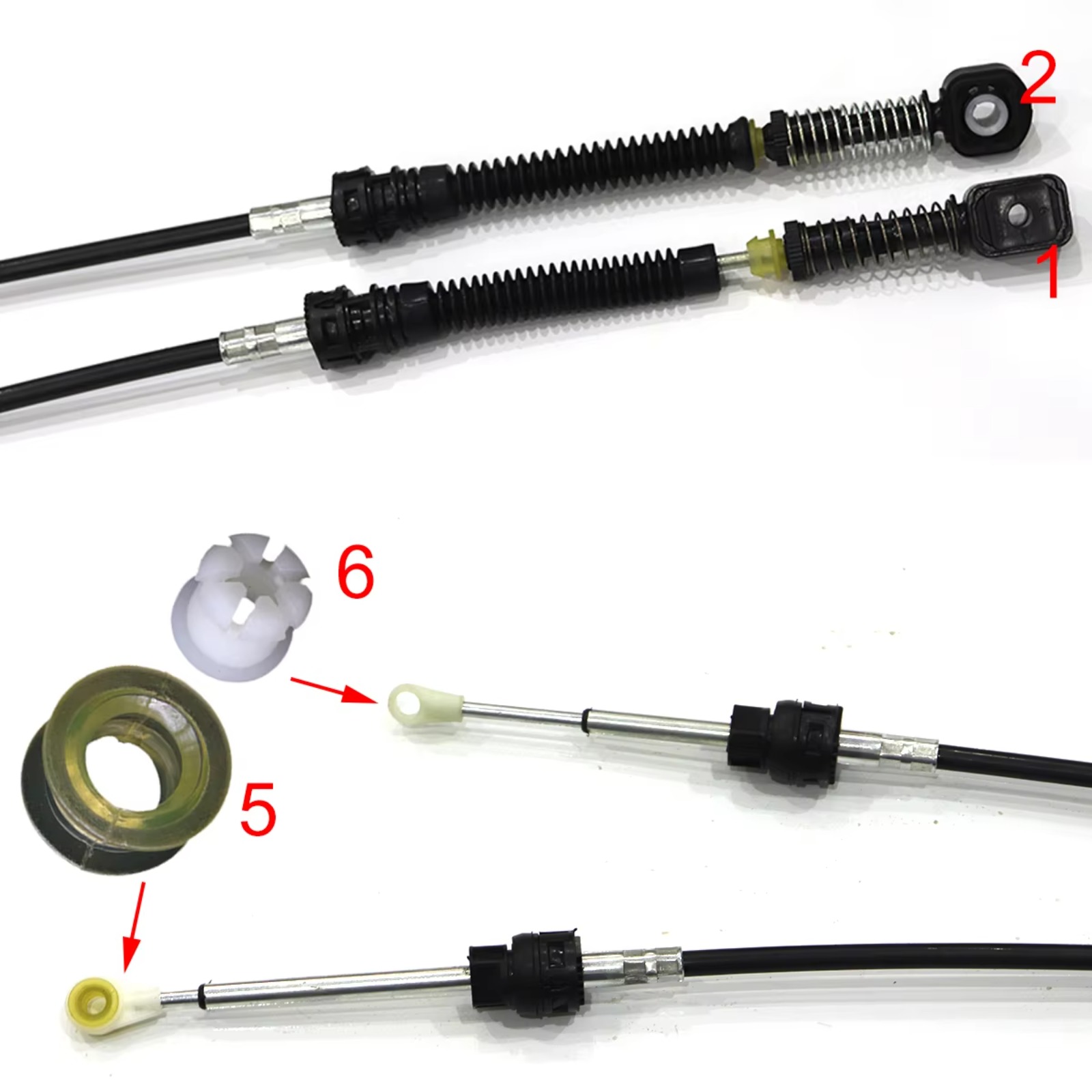 Manuel Vites Değiştirme Seçici - Sleeved Cable Kit incelemesi ve fiyatı