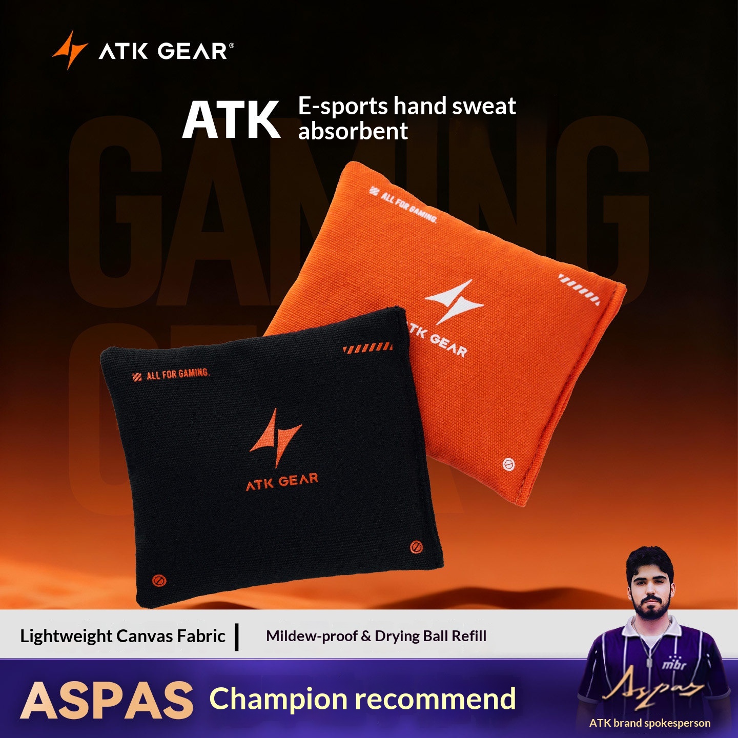ATK Esports El Ter Emici Paket - Gaming Accessories Pack incelemesi ve fiyatı