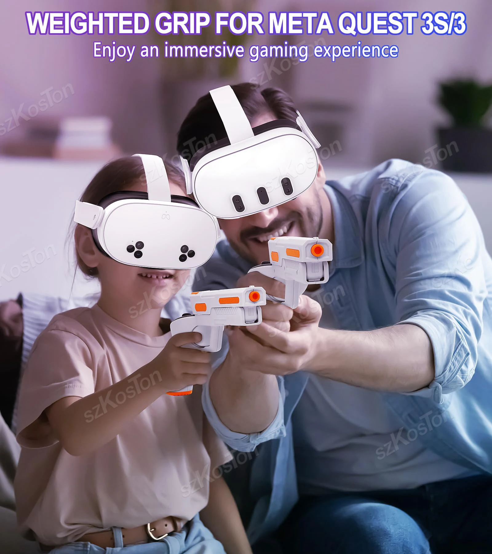 Meta Quest 3 / Quest 3S VR Den - Gaming Accessories Controller incelemesi ve fiyatı