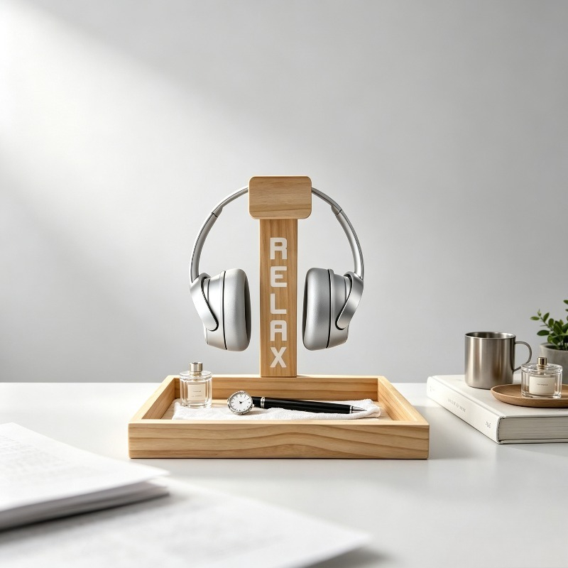 Ahşap Oyun Kulaklığı Standı, K - Gaming Accessories Organizer incelemesi ve fiyatı