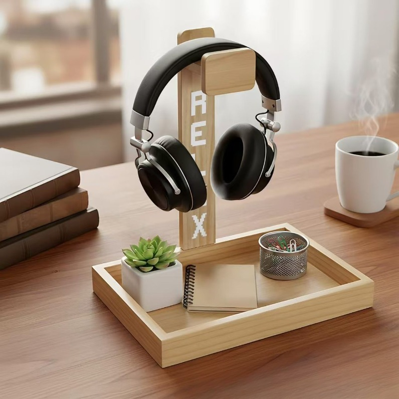 Ahşap Oyun Kulaklığı Standı, K - Gaming Accessories Organizer incelemesi ve fiyatı