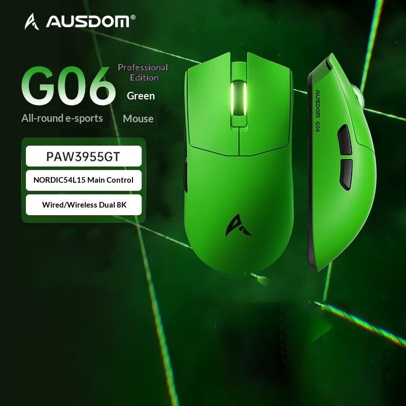 AUSDOM G06 Oyun Faresi 8K PAW3 - Gaming Accessories For Valorant incelemesi ve fiyatı