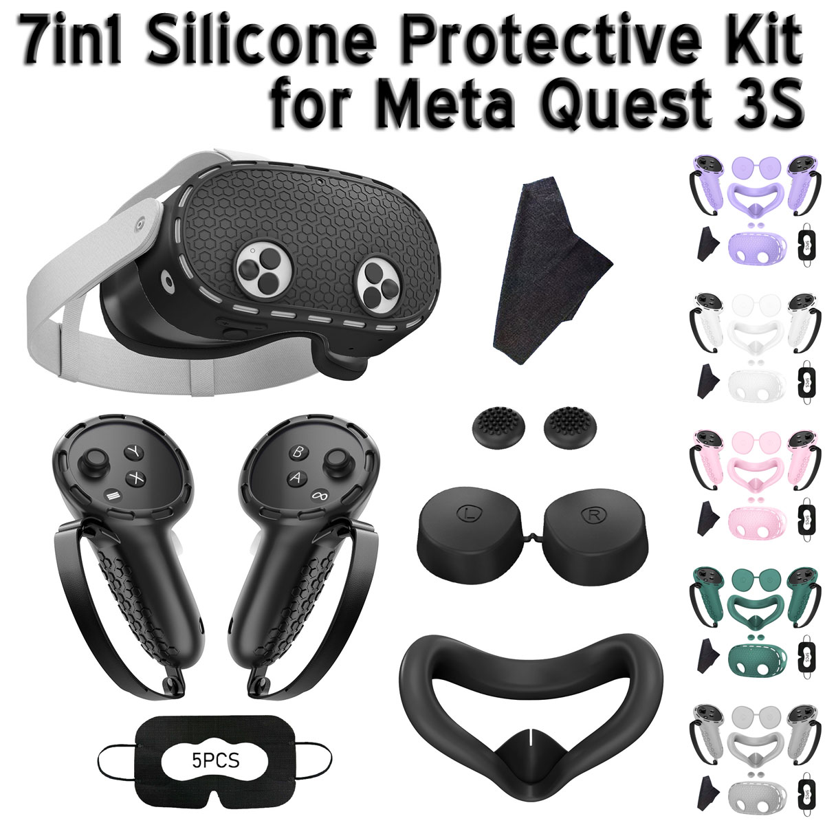 Meta Quest 3S VR Kontrol Cihaz - Controller Grip Cover incelemesi ve fiyatı