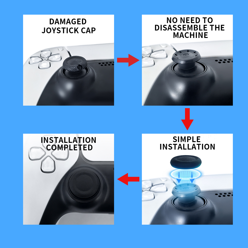2-6 Adet Kaymaz Başparmak Tutm - Gaming Accessories Ps5 incelemesi ve fiyatı